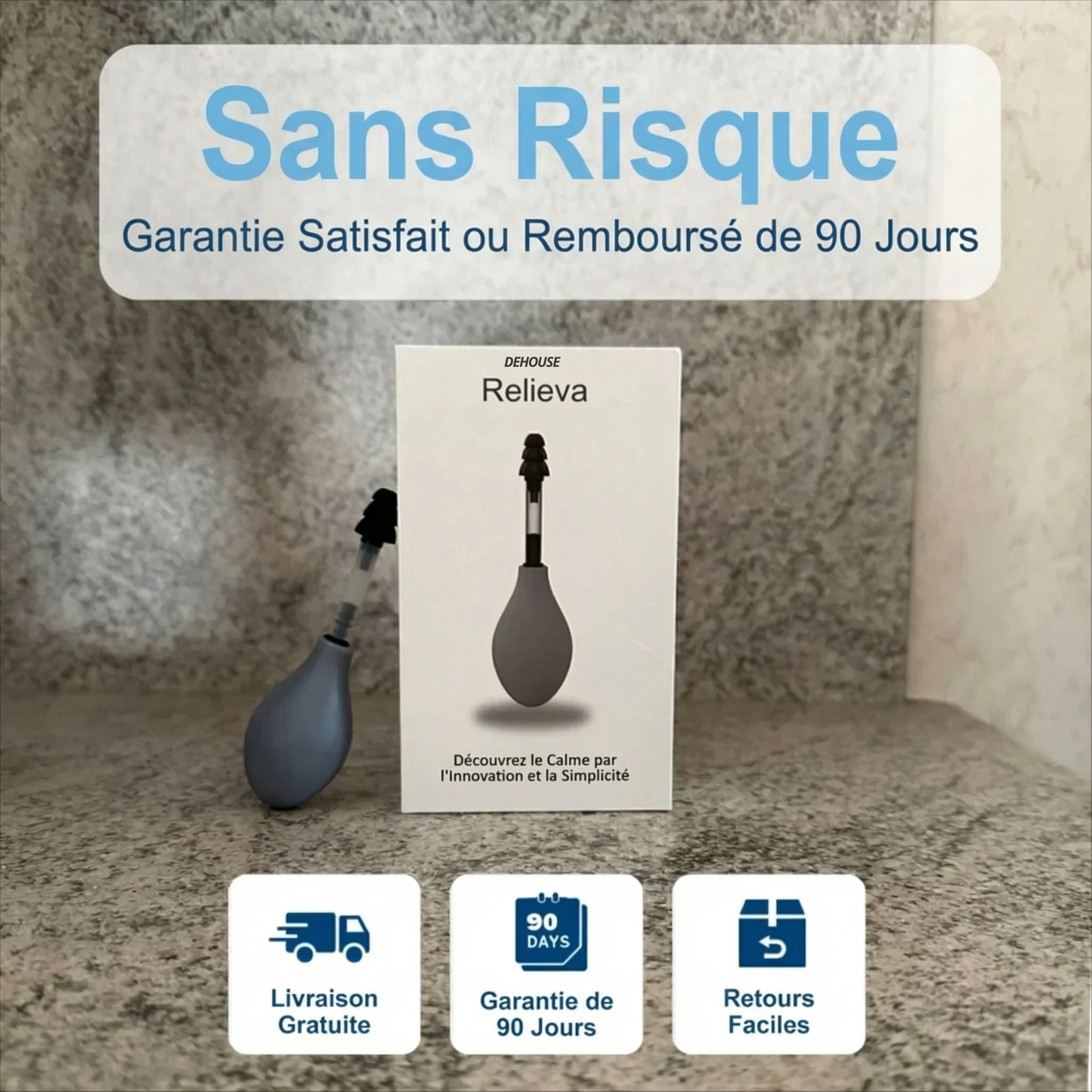 Relieva - Dispositif anti-acouphènes