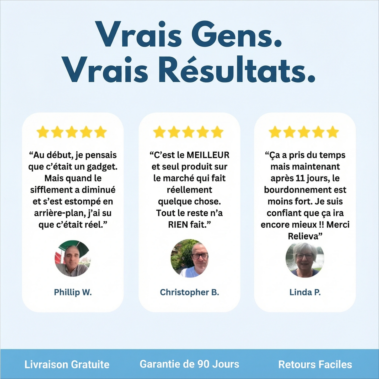 Relieva - Dispositif anti-acouphènes