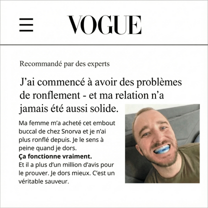 Prothèse anti-ronflement Snorva